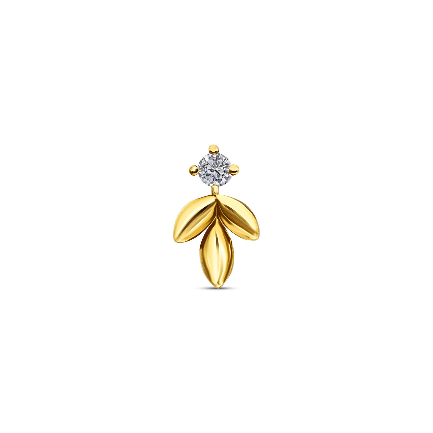Solid Leaf Stud