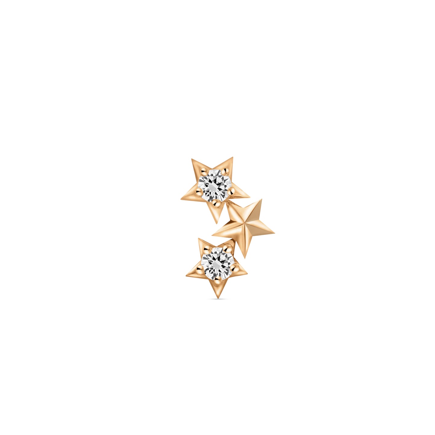 Trio Stars Stud