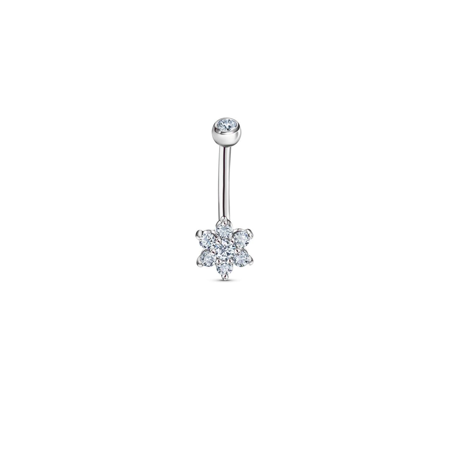 Flower Belly Ring