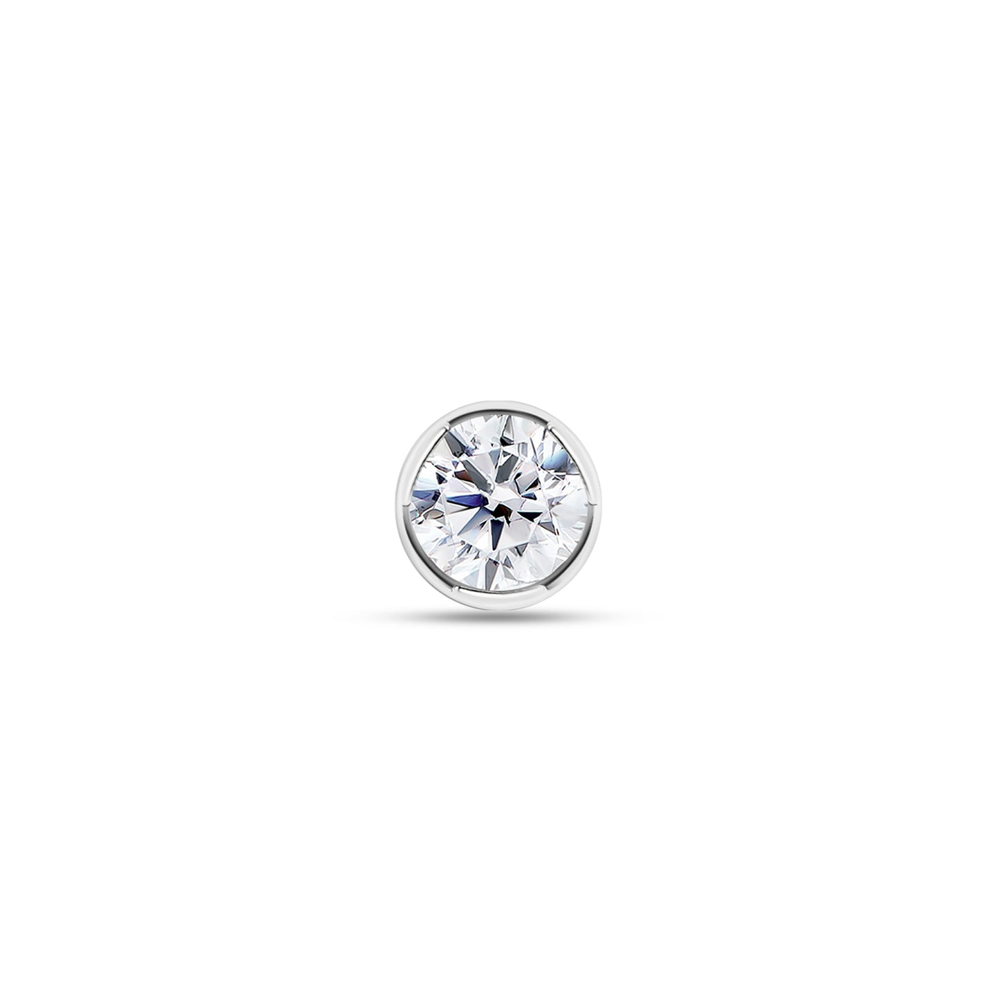 2.5mm Invisible Diamond Stud