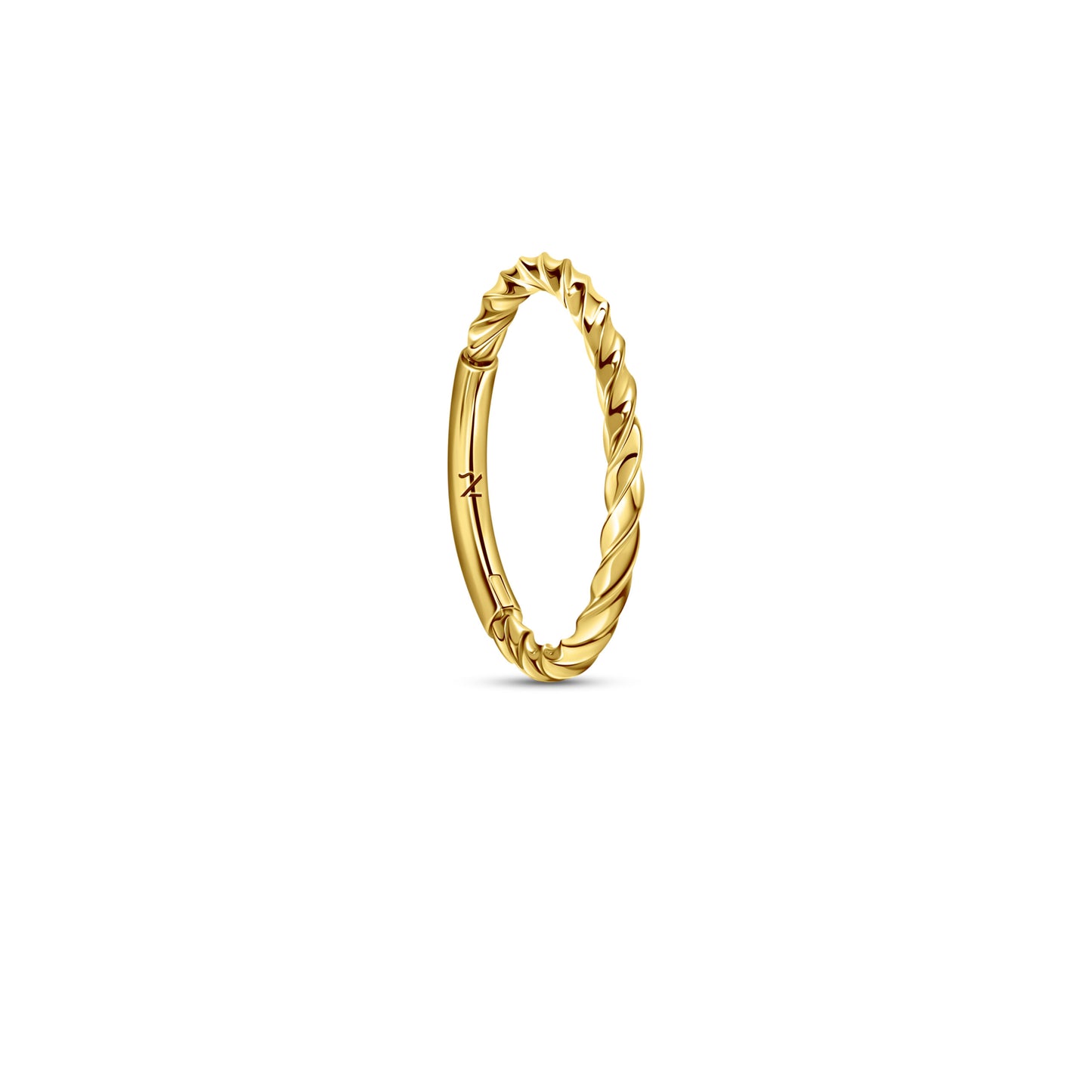 10mm Twisted Ring