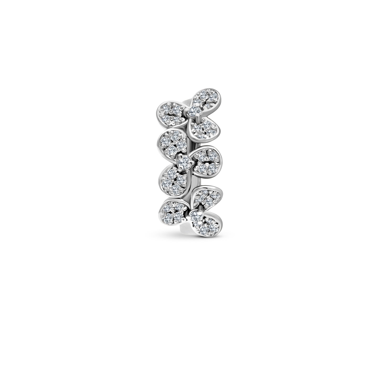 Pave Flower Ring