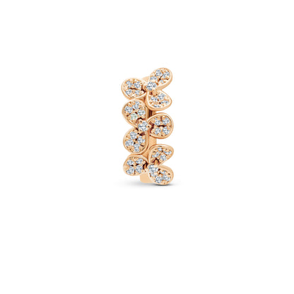 Pave Flower Ring
