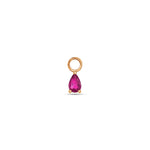 3×2 Pear Ruby Charm