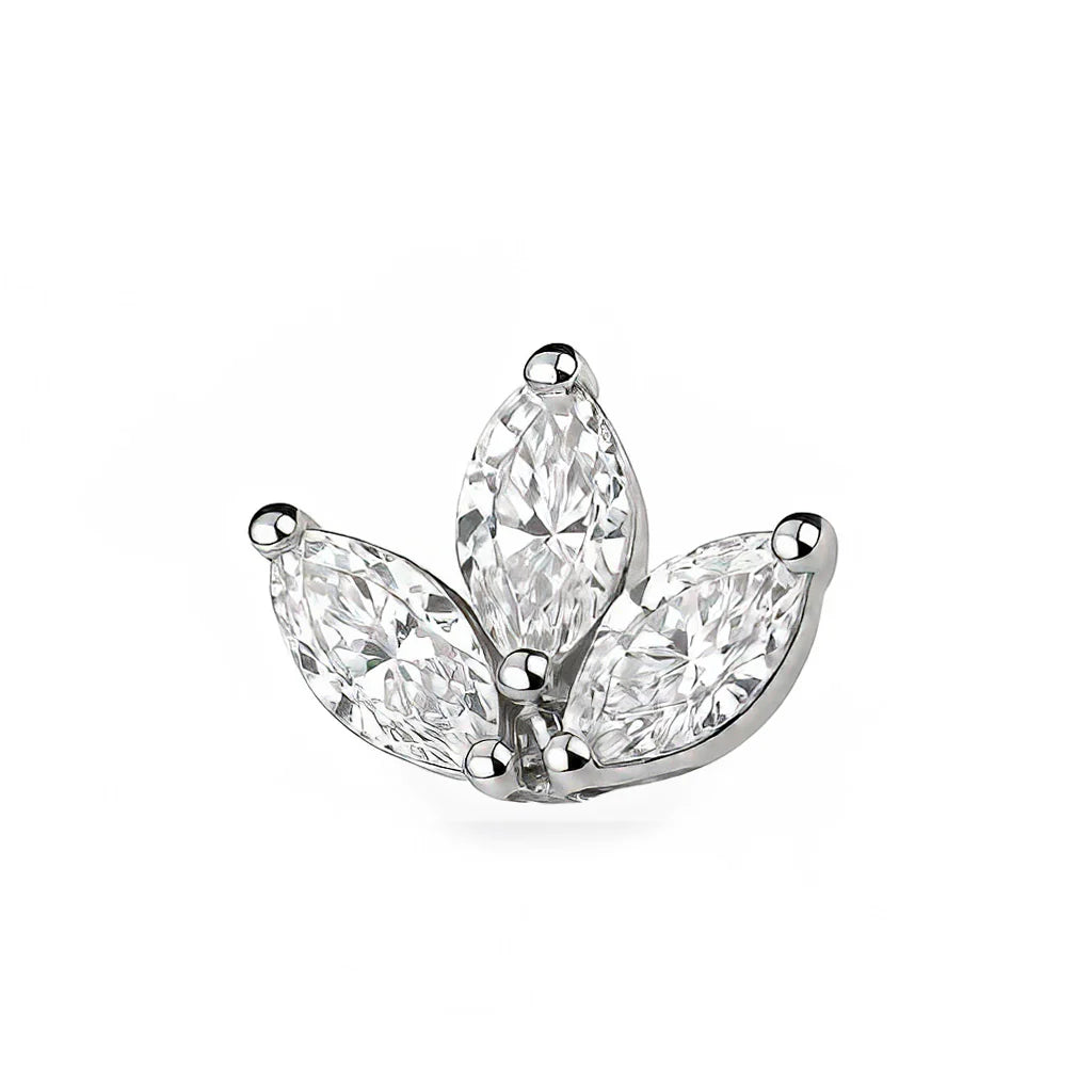 3 Marquise Stud