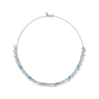 Iris Necklace White Gold