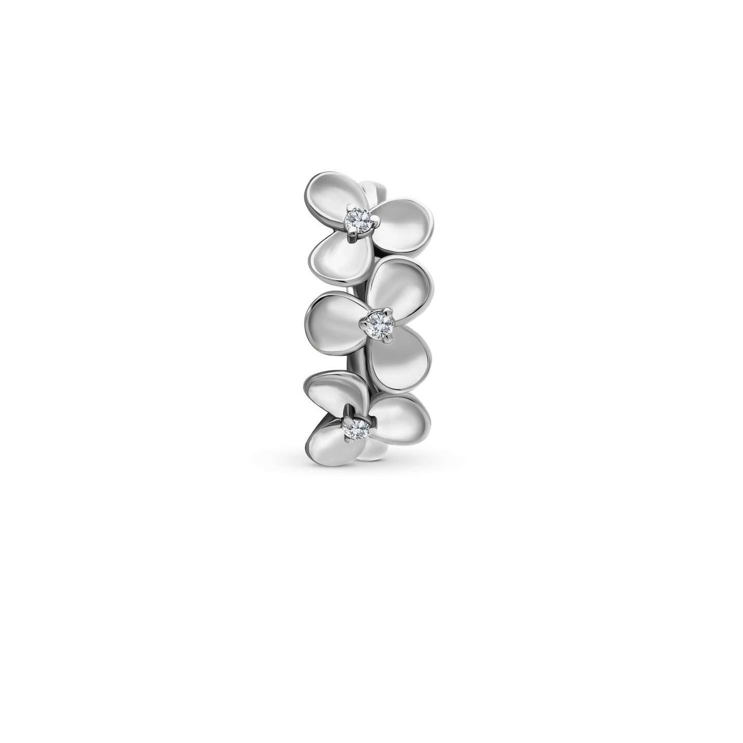 Solid Flower Ring