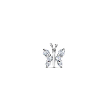 Large Butterfly Stud