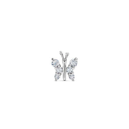 Large Butterfly Stud