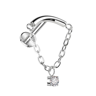 Chained Linked Curved Barbel
