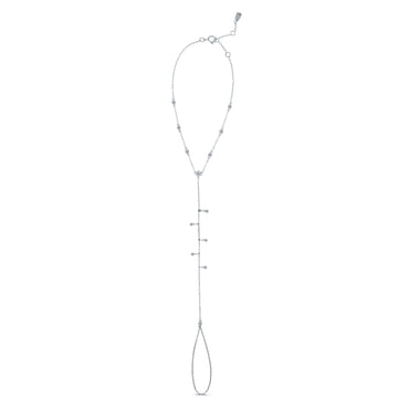 Drops Handchain White Gold