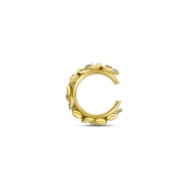Pave Flower Ring