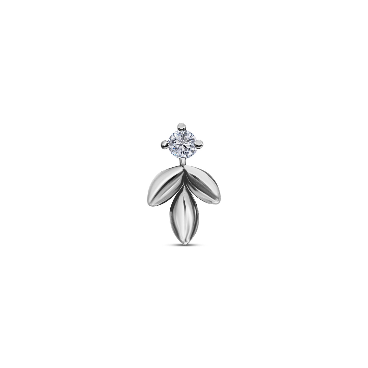 Solid Leaf Stud