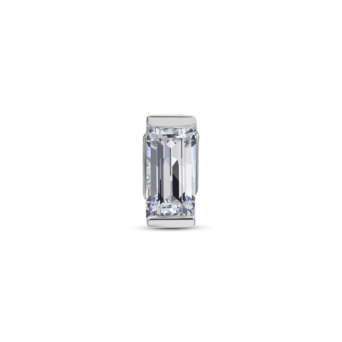 4×2 Single Baguette Stud