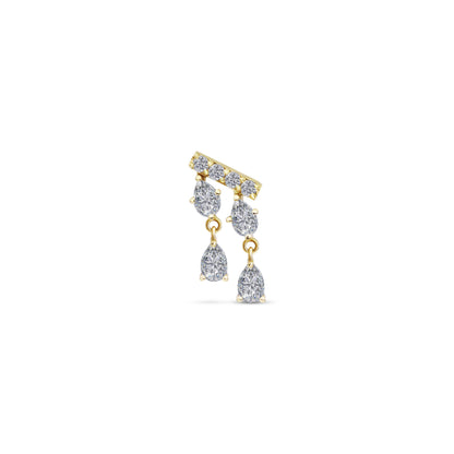 Dangling Pears Stud