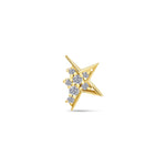 Glowing Star Stud Yellow Gold