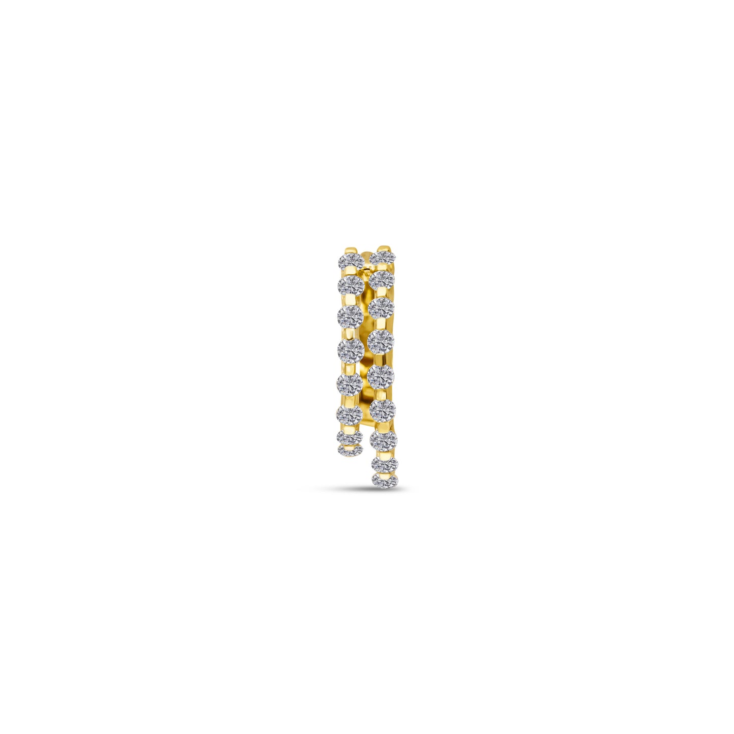 Duo Hoops Yellow Gold