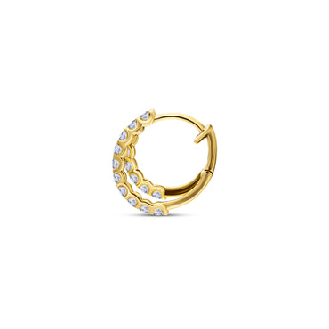 Duo Hoops Yellow Gold