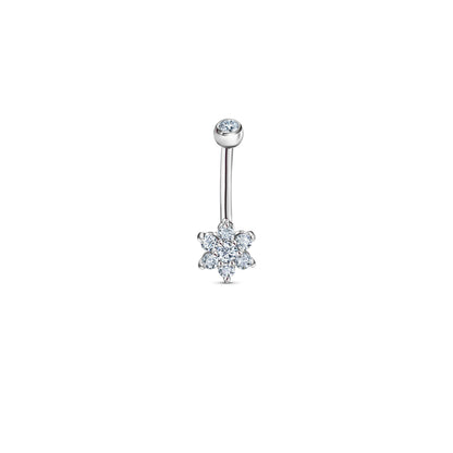Flower Belly Ring