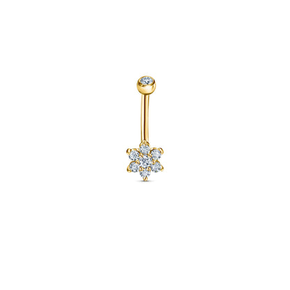 Flower Belly Ring