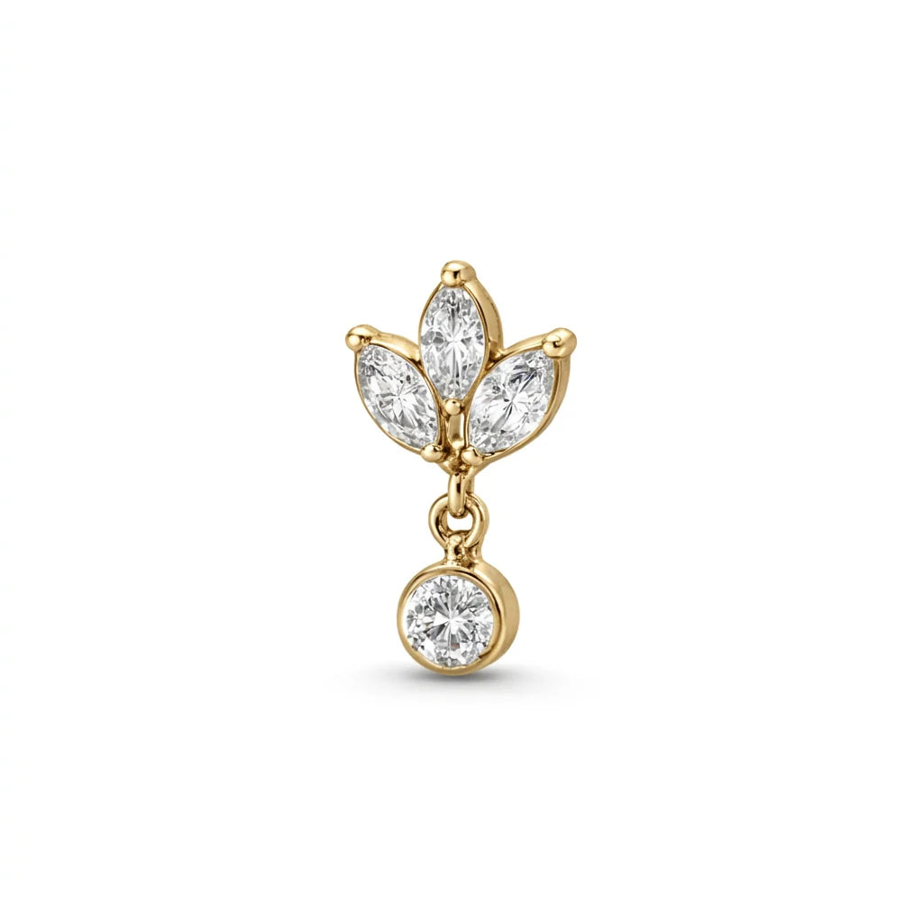 3 marquise with attached