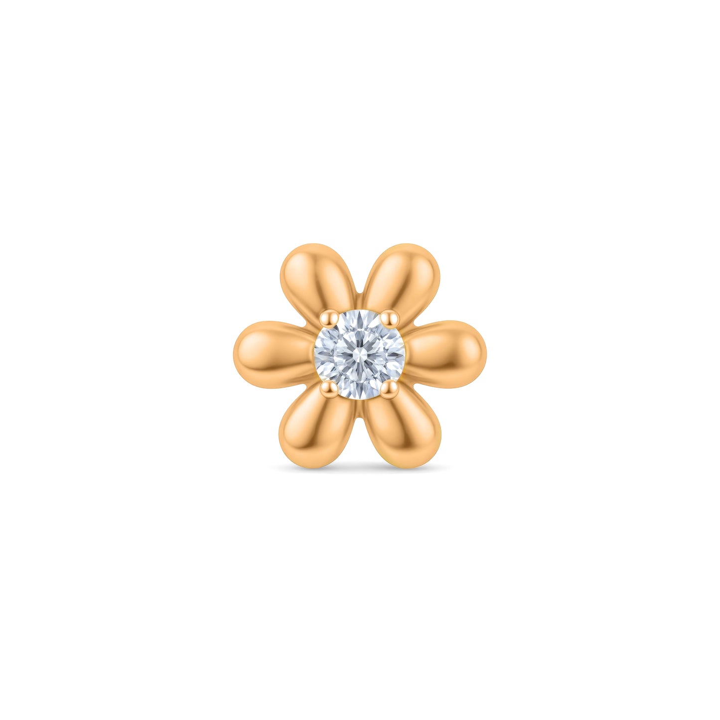 L Daisy Flower Stud