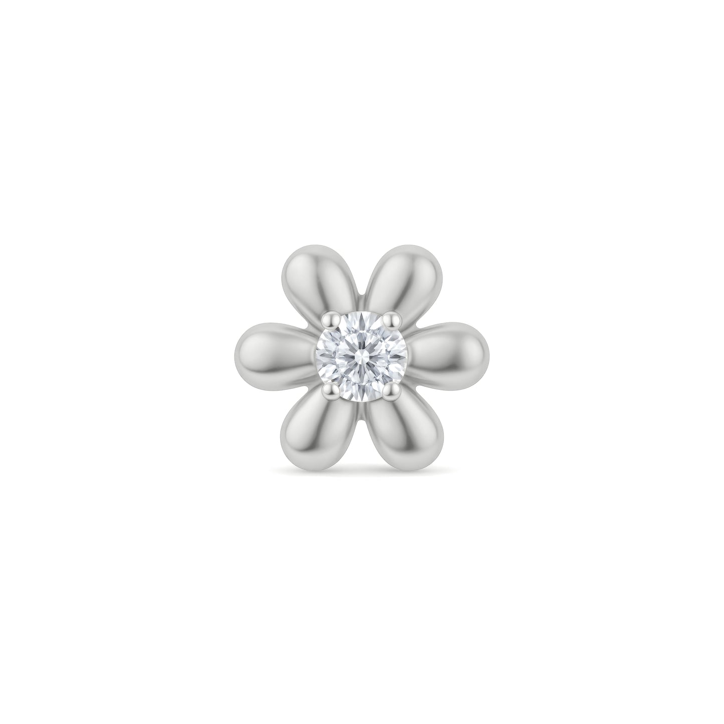 L Daisy Flower Stud