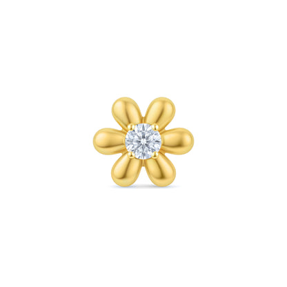 L Daisy Flower Stud