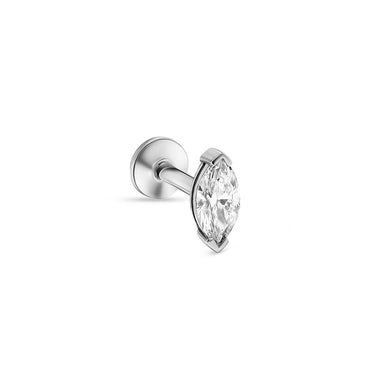 6×3 Marquise Stud