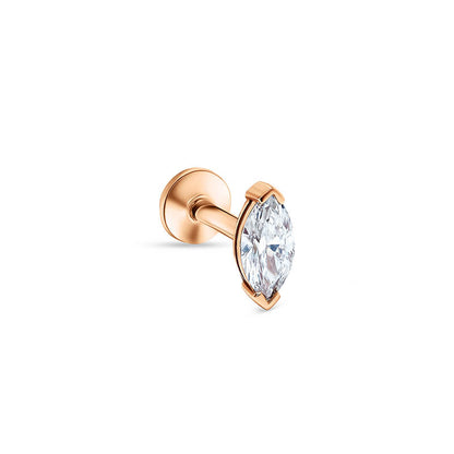6×3 Marquise Stud