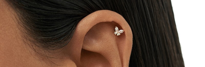Butterfly Stud