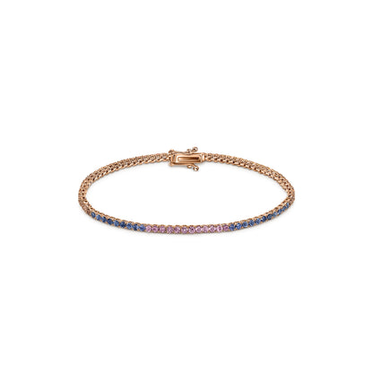Rainbow Tennis Bracelet
