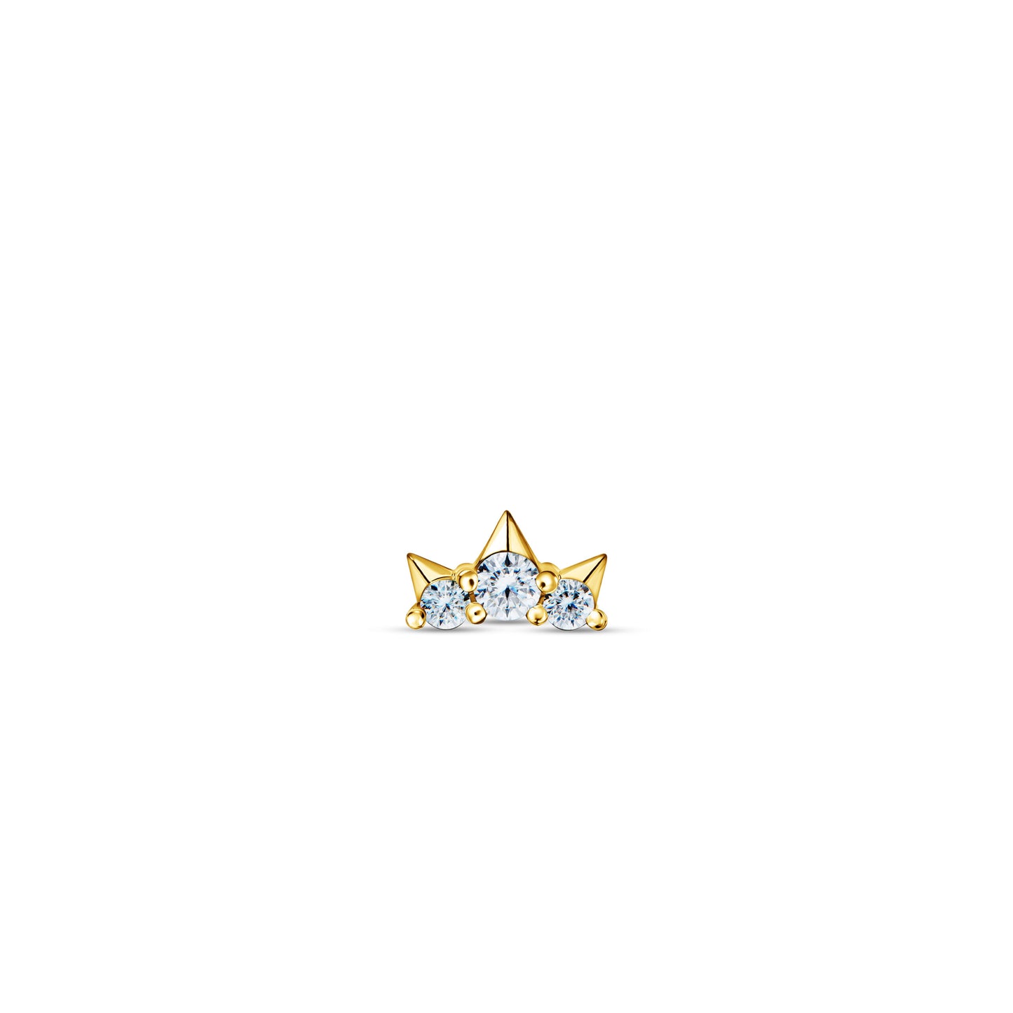 Mini Crown Stud