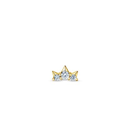 Mini Crown Stud