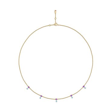 The Drops Choker Yellow Gold
