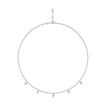 Kites Choker White Gold