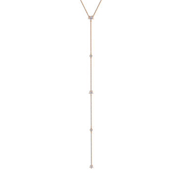 The Stars Necklace Rose Gold