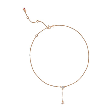 Star Anklet Rose Gold