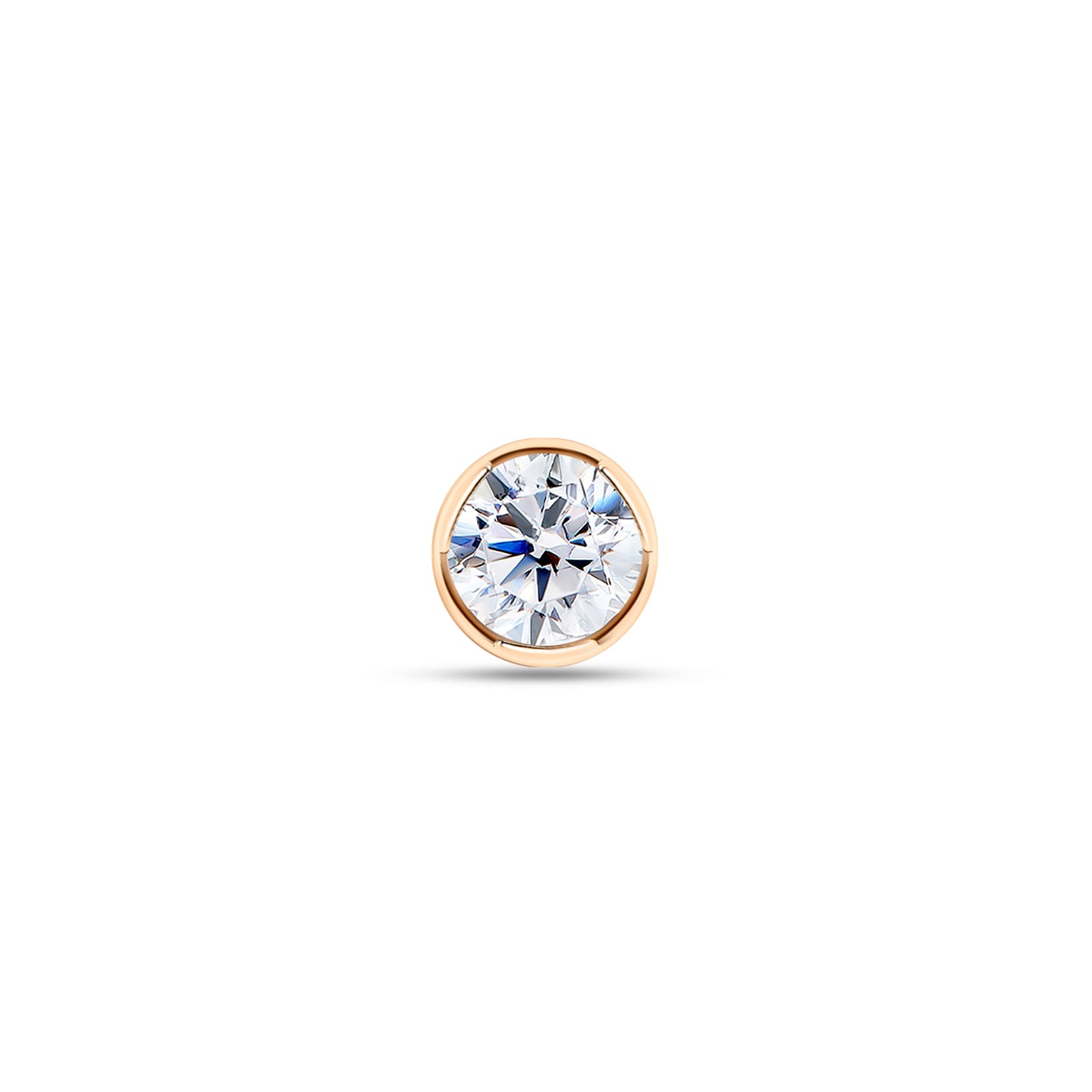 2.5mm Invisible Diamond Stud