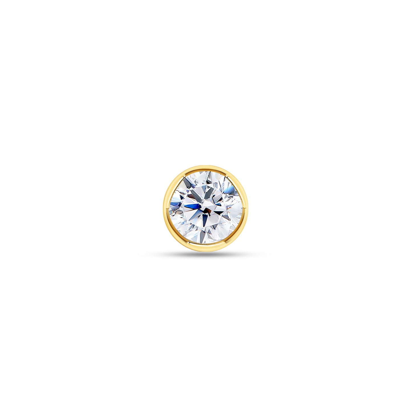 2.5mm Invisible Diamond Stud