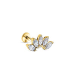 Small 5 Marquise Fan