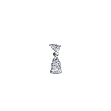 Pear Droplet Stud
