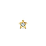 Star Stud Yellow Gold