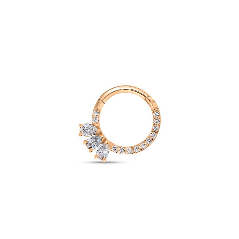 Trio Pear Ring