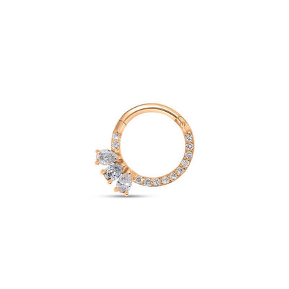 Trio Pear Ring