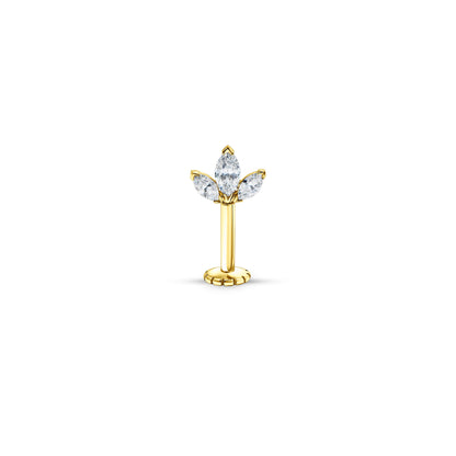 Vertical Marquise Fan