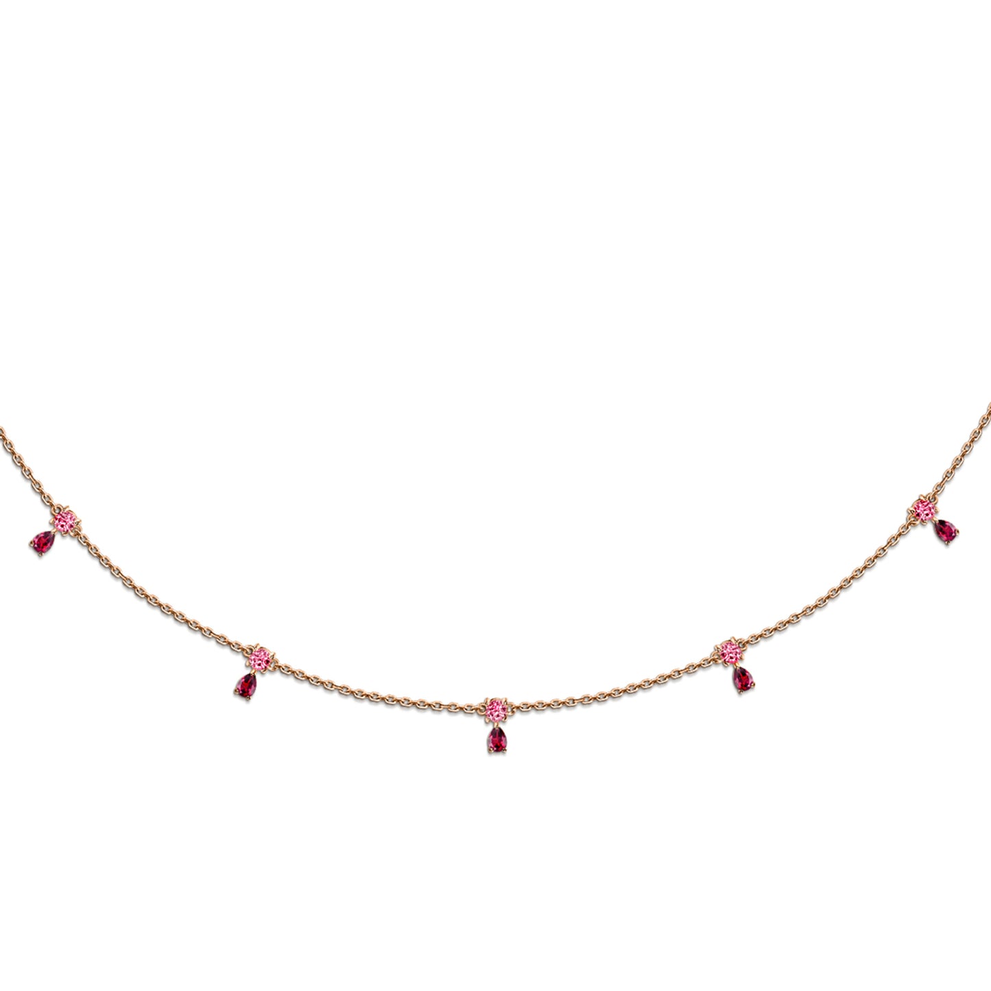 The Drops Choker Rose gold