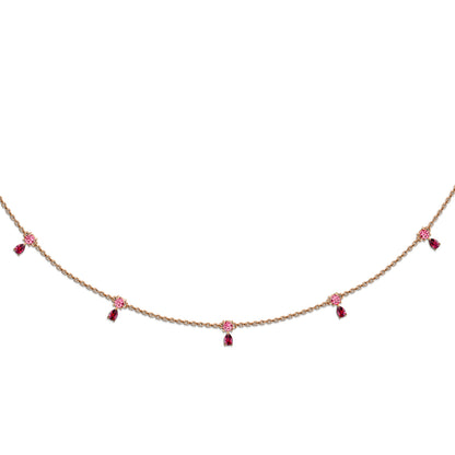 The Drops Choker Rose gold