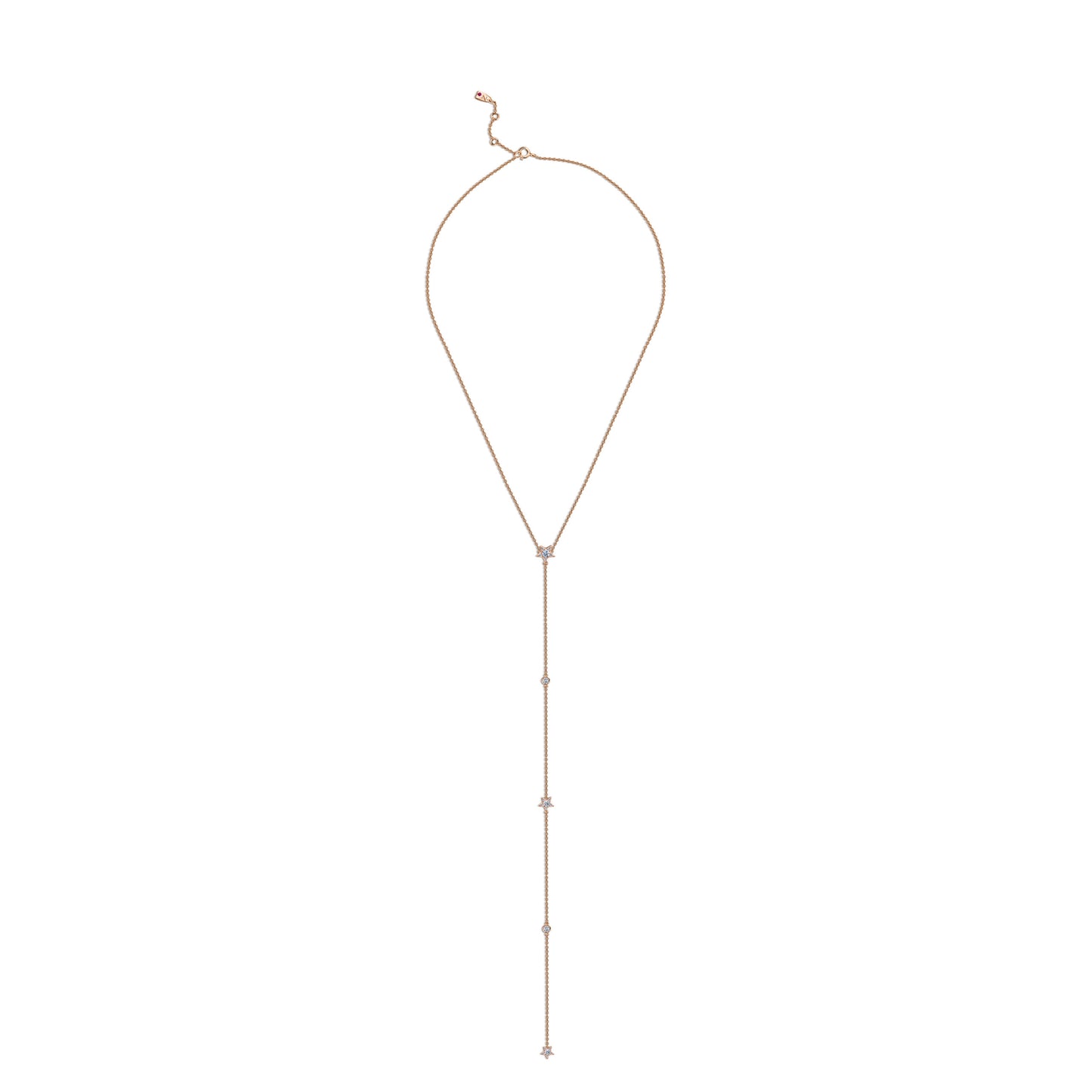 The Stars Necklace Rose Gold