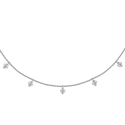 Kites Choker White Gold